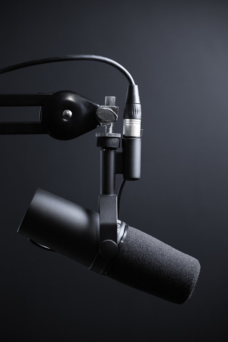 Enregistrement de podcast de qualité broadcast